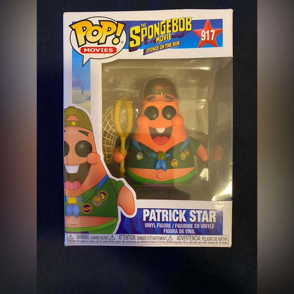 (NEVER OPENED) FUNKO POP: PATRICK STAR COLLECTIBLE FIGURE